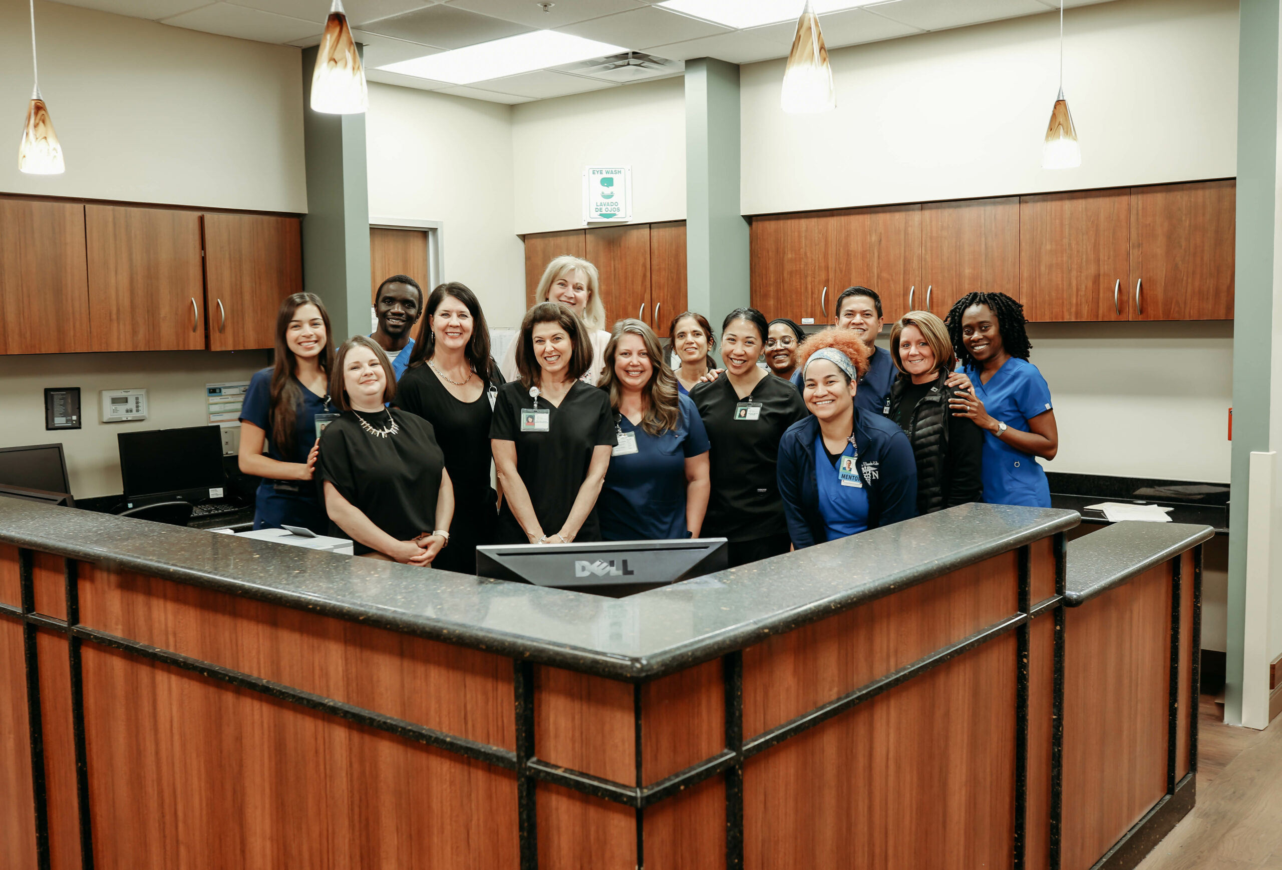 group of nurses at Acute Rehab in Plano, TX